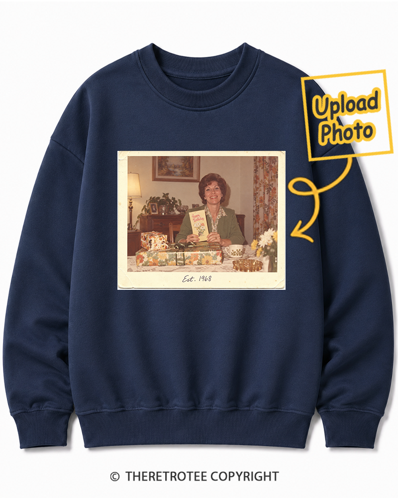 TheRetroTee Personalized Certified Classic 1968 Sweatshirt